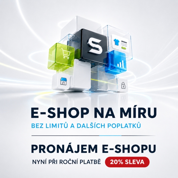 E-shop na míru a pronájem e-shopu